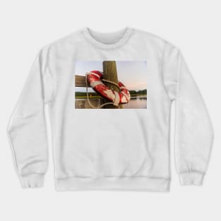 Old life Preserver Crewneck Sweatshirt